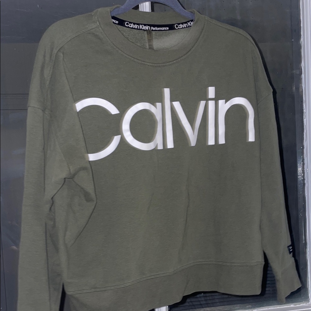 Calvin Klein Performance Olive Sweater